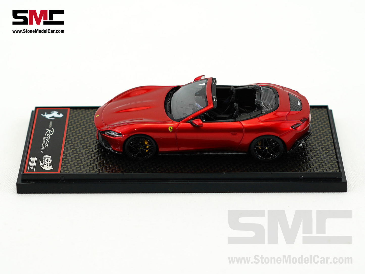 Ferrari Roma Spider Open Roof - Rosso Enzo Red Metallic BBR 1:43 BBRC282SU33