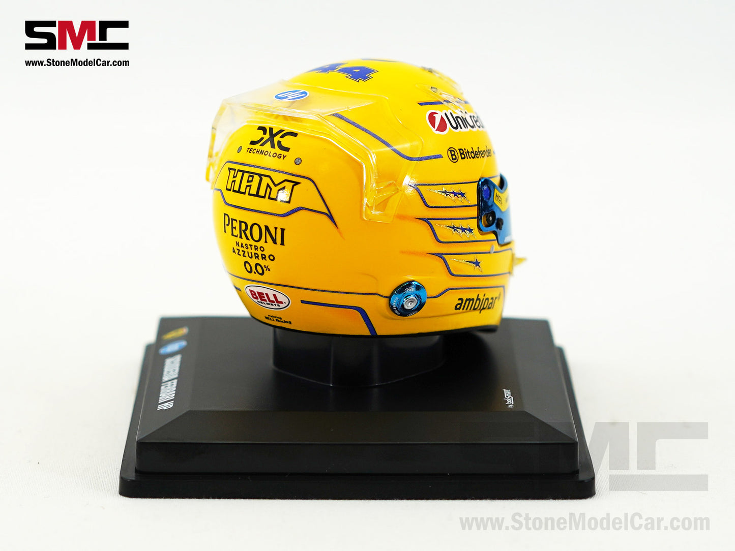 Ferrari HP F1 SF-25 #44 Lewis Hamilton Miami GP 2025 Looksmart 1:5 BELL Helmet