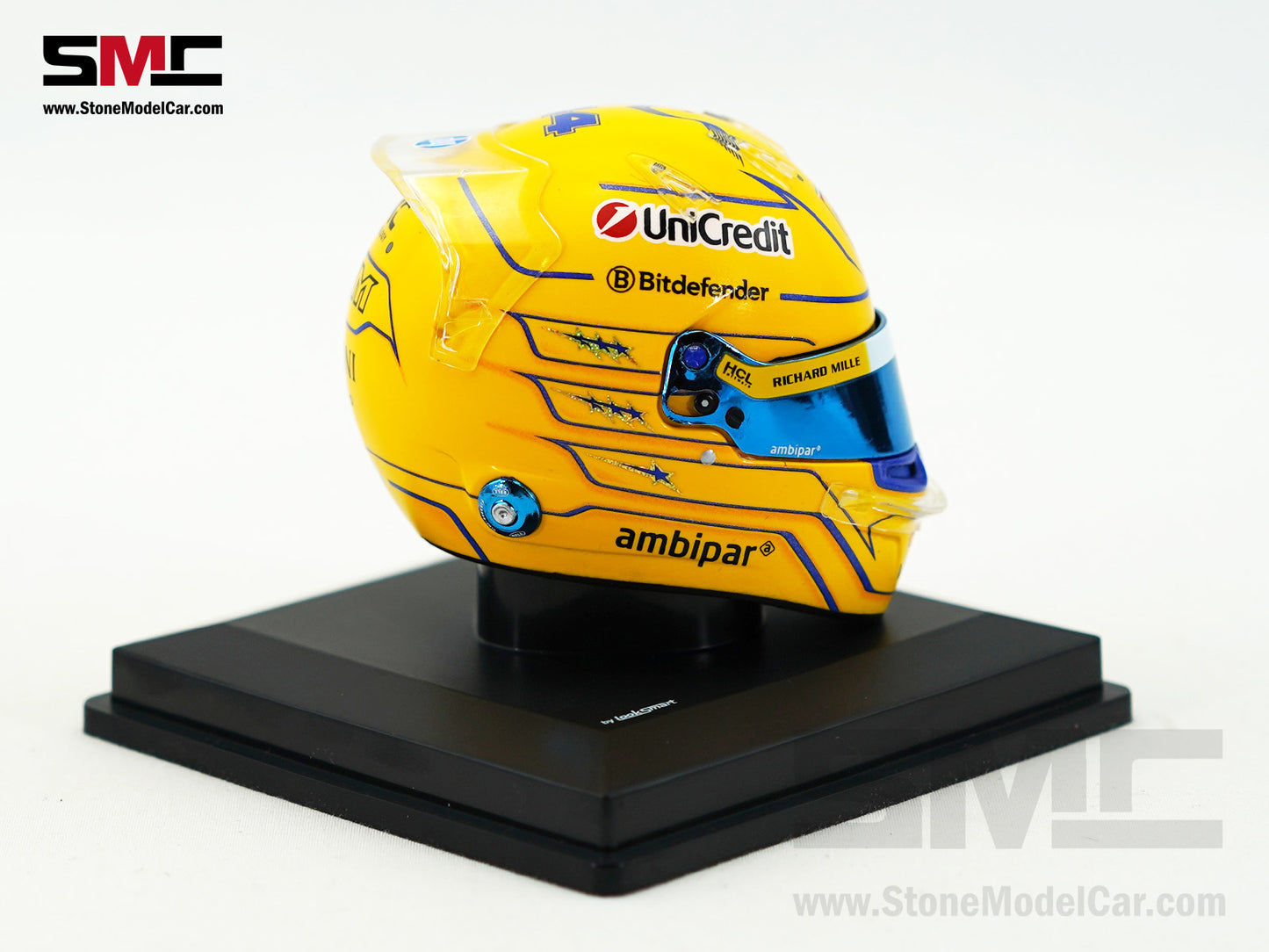 Ferrari HP F1 SF-25 #44 Lewis Hamilton Miami GP 2025 Looksmart 1:5 BELL Helmet