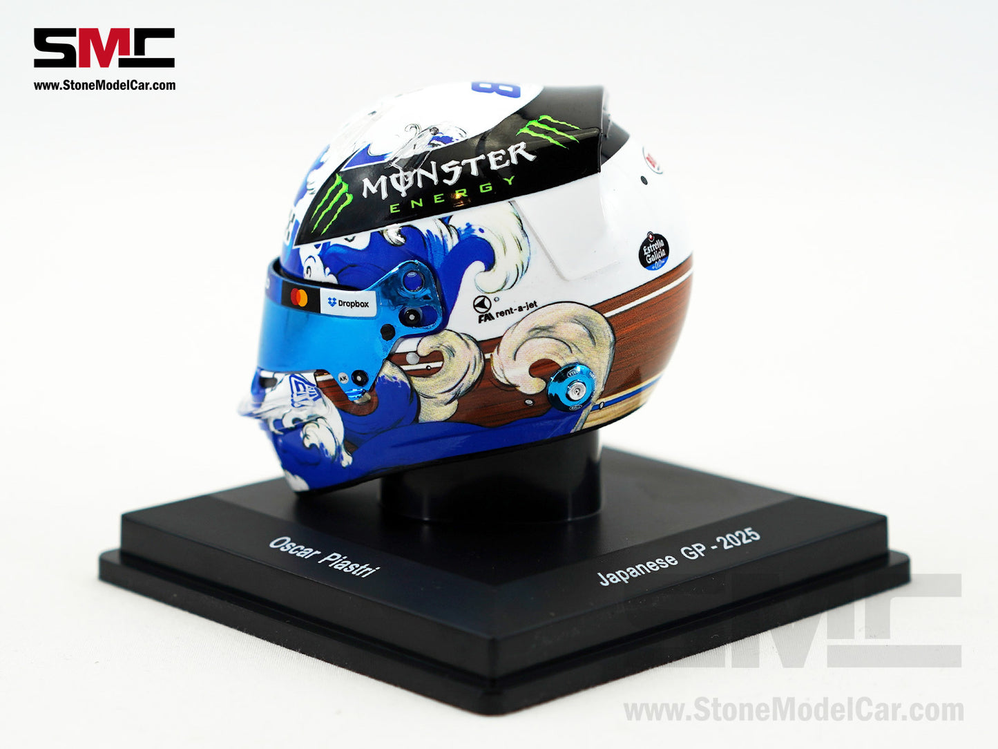 McLaren F1 MCL39 #81 Oscar Piastri Japanese GP 2025 Special Livery Spark 1:5 Helmet