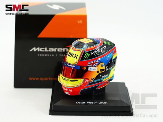 McLaren F1 MCL39 #81 Oscar Piastri Season 2025 Chinese GP Winner Spark 1:5 Helmet
