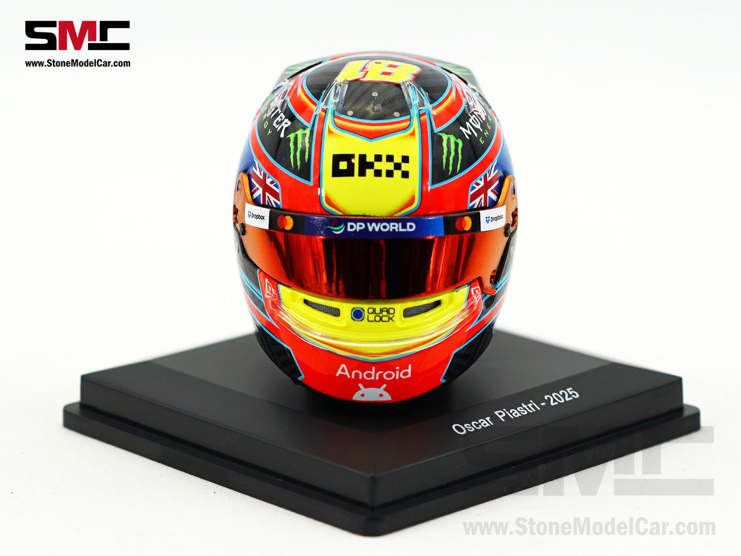 McLaren F1 MCL39 #81 Oscar Piastri Season 2025 Chinese GP Winner Spark 1:5 Helmet