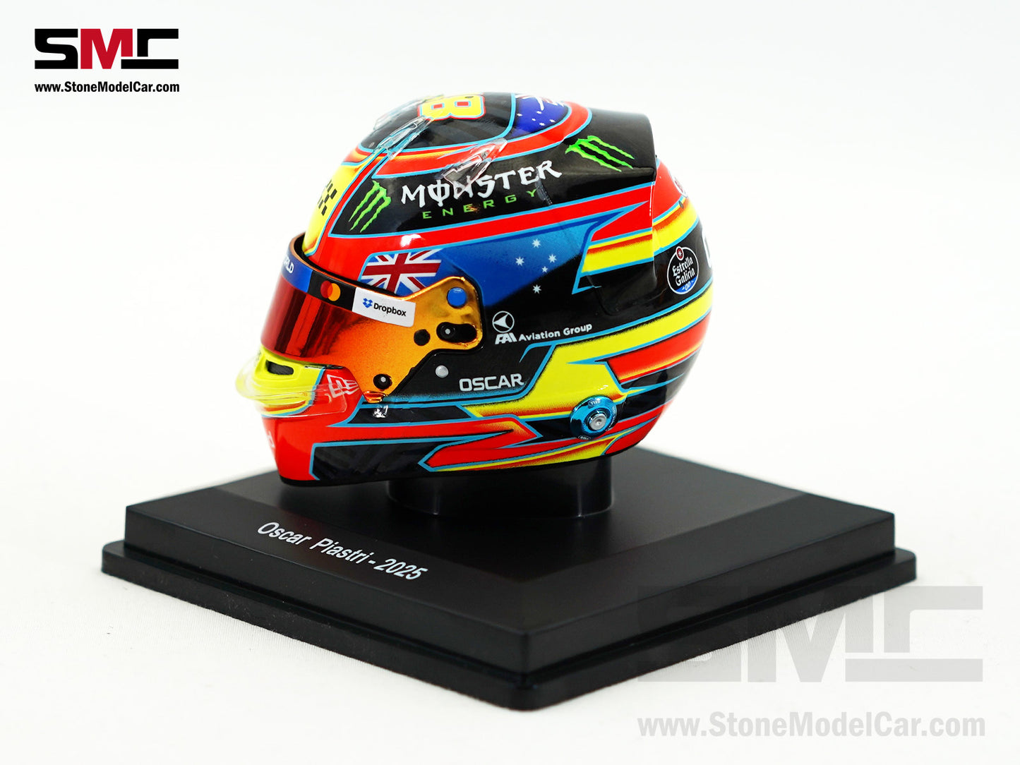 McLaren F1 MCL39 #81 Oscar Piastri Season 2025 Chinese GP Winner Spark 1:5 Helmet
