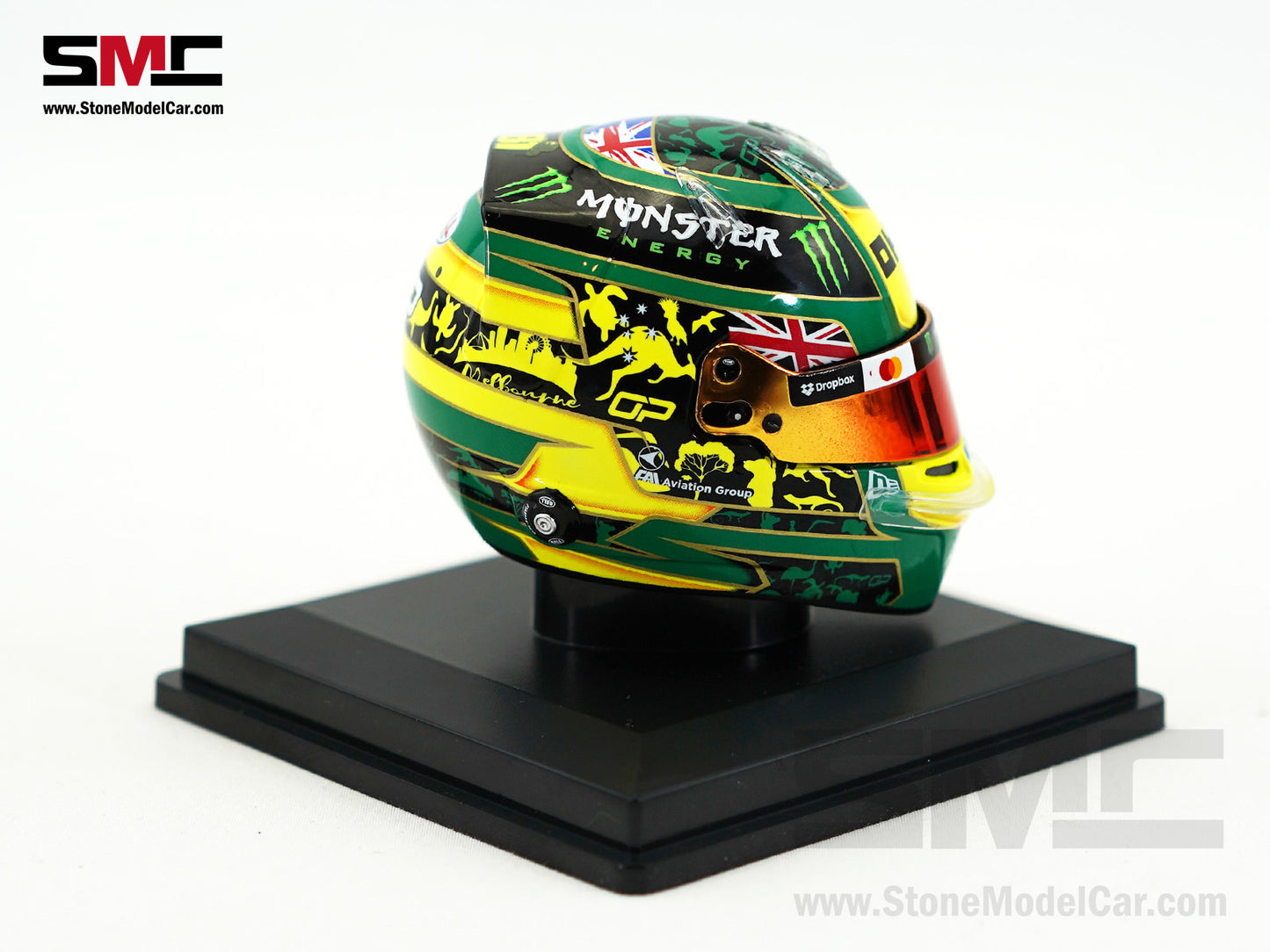 McLaren F1 MCL39 #81 Oscar Piastri Australia GP 2025 Home Race Spark 1:5 Helmet