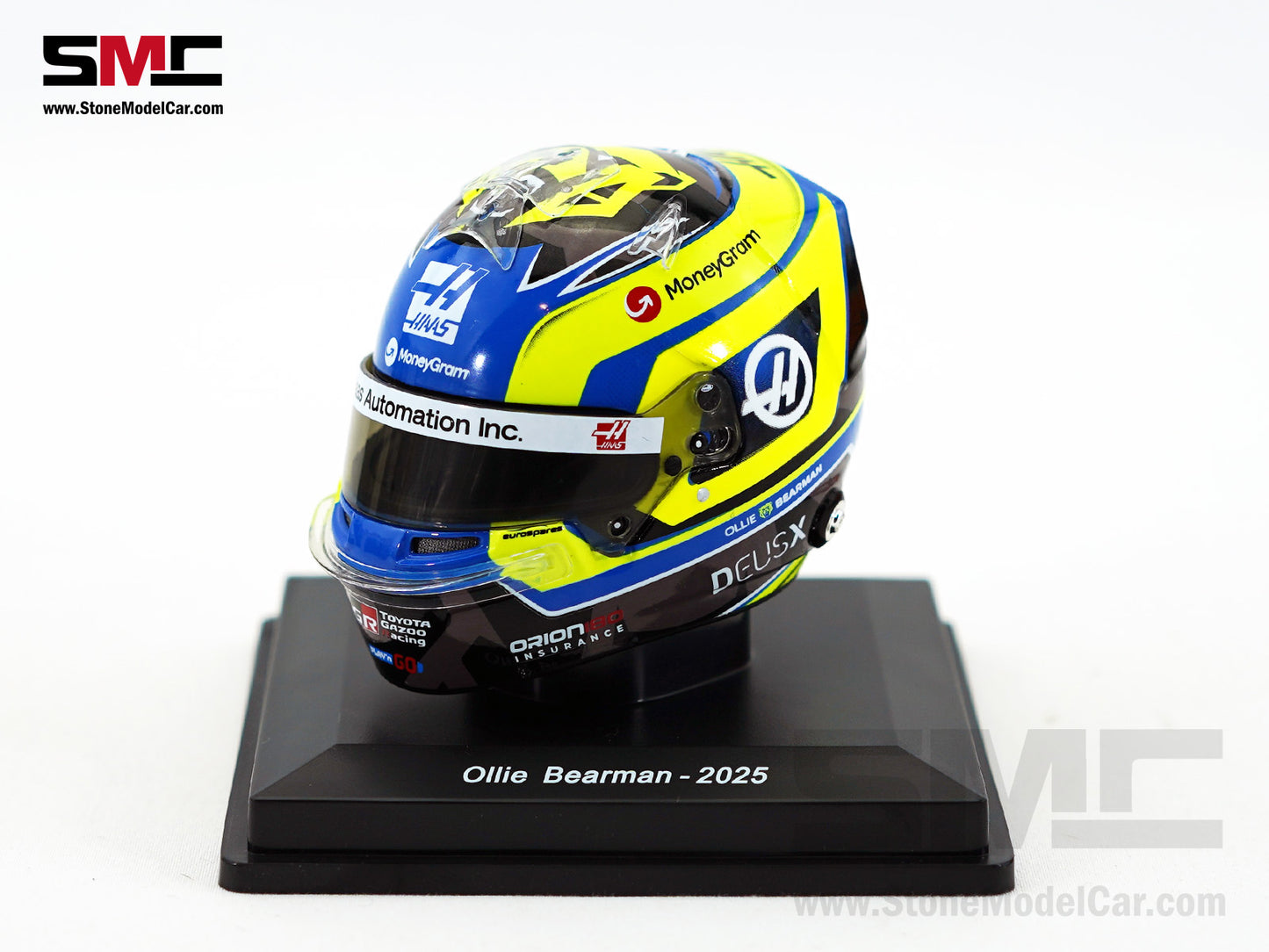 Haas F1 Team VF-25 #87 Oliver Bearman Season 2025 Japanese GP Spark 1:5 Helmet