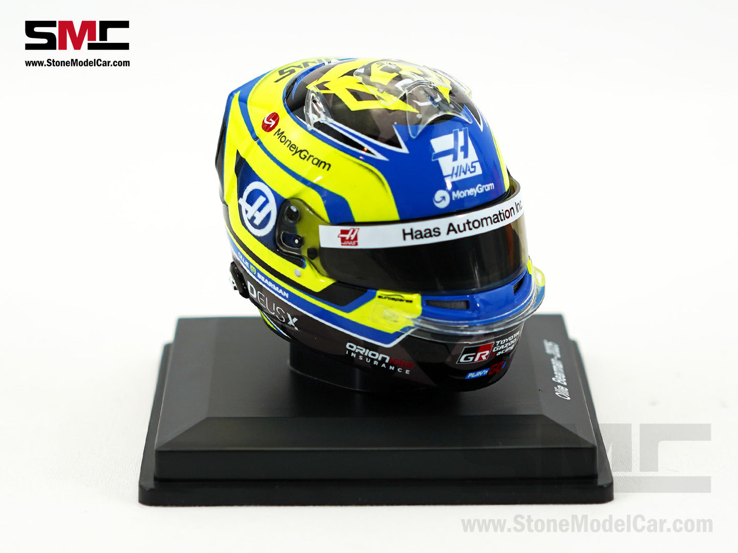 Haas F1 Team VF-25 #87 Oliver Bearman Season 2025 Japanese GP Spark 1:5 Helmet