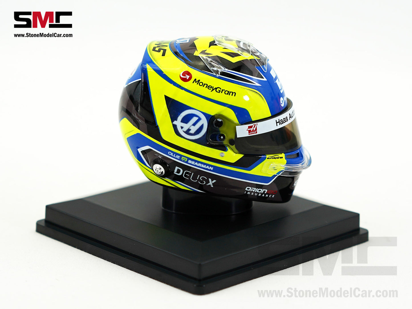 Haas F1 Team VF-25 #87 Oliver Bearman Season 2025 Japanese GP Spark 1:5 Helmet
