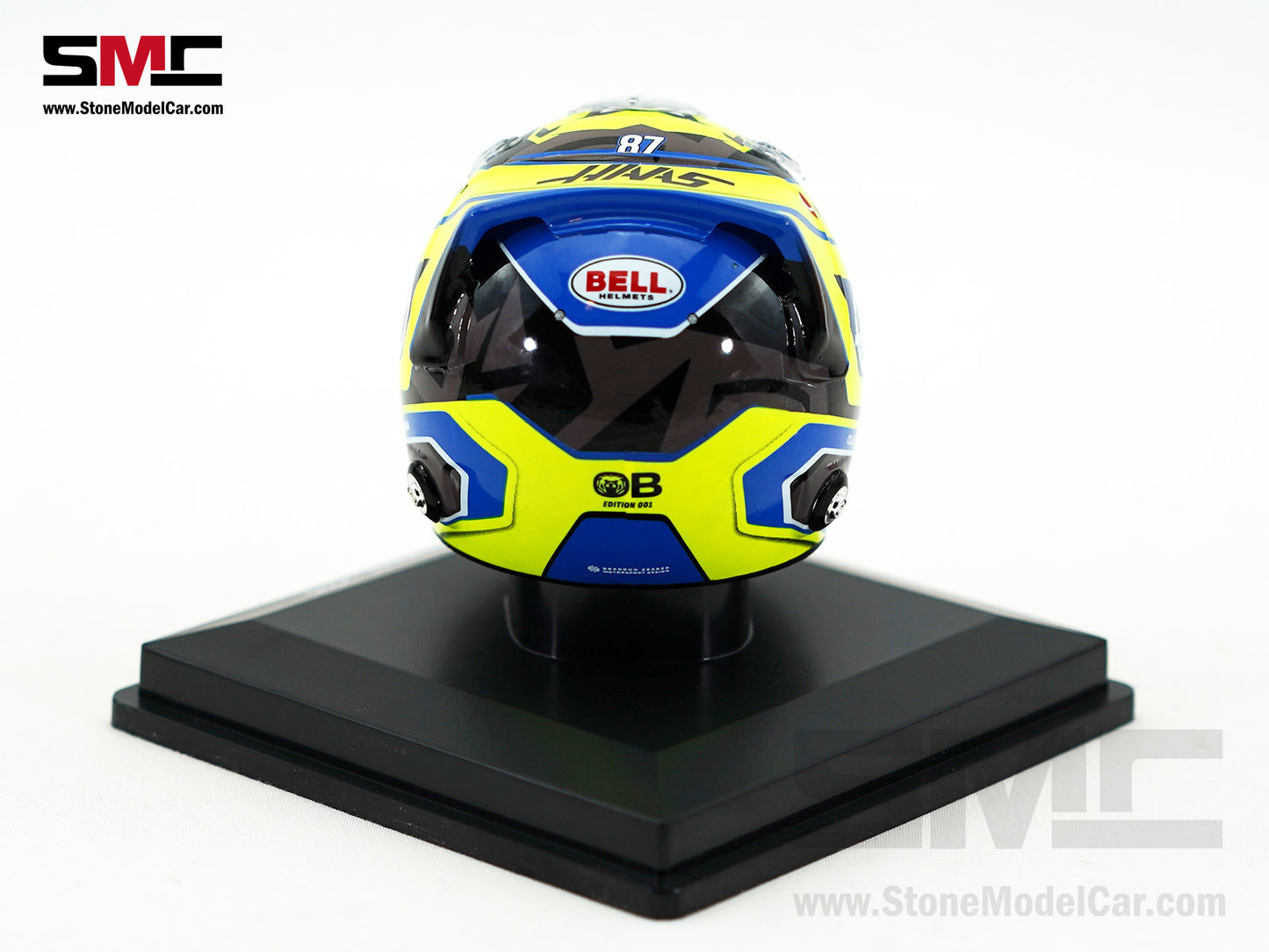 Haas F1 Team VF-25 #87 Oliver Bearman Season 2025 Japanese GP Spark 1:5 Helmet