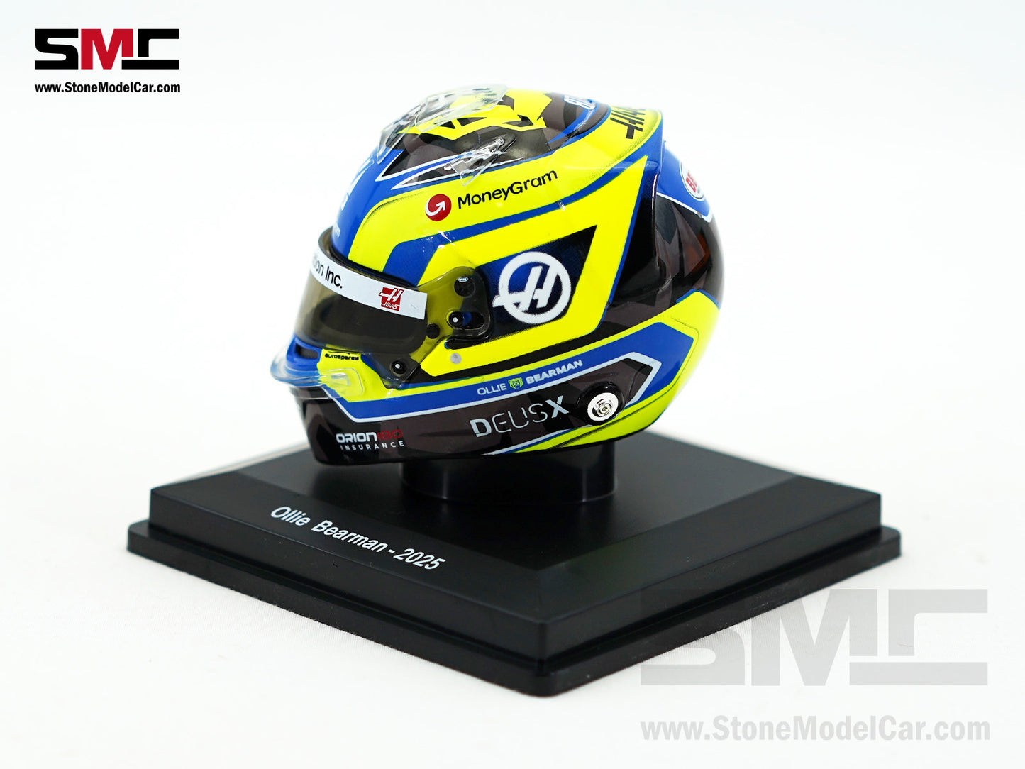 Haas F1 Team VF-25 #87 Oliver Bearman Season 2025 Japanese GP Spark 1:5 Helmet