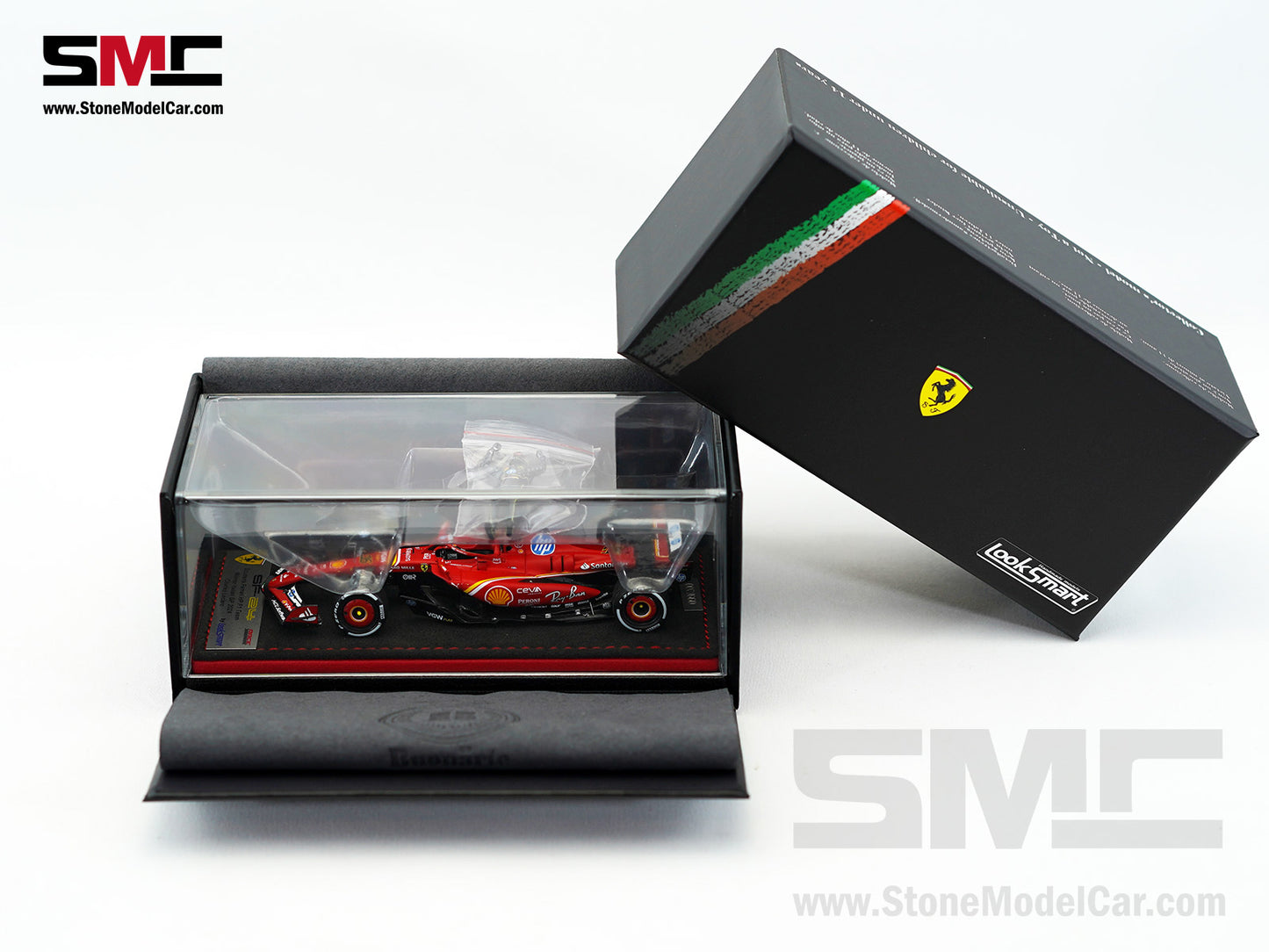 Ferrari F1 SF-24 #16 Charles Leclerc Winner Italy GP 2024 Looksmart 1:43 Special Edition