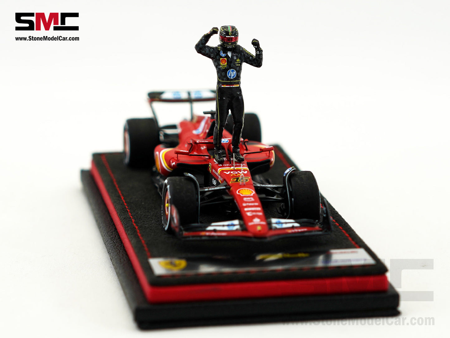 Ferrari F1 SF-24 #16 Charles Leclerc Winner Italy GP 2024 Looksmart 1:43 Special Edition