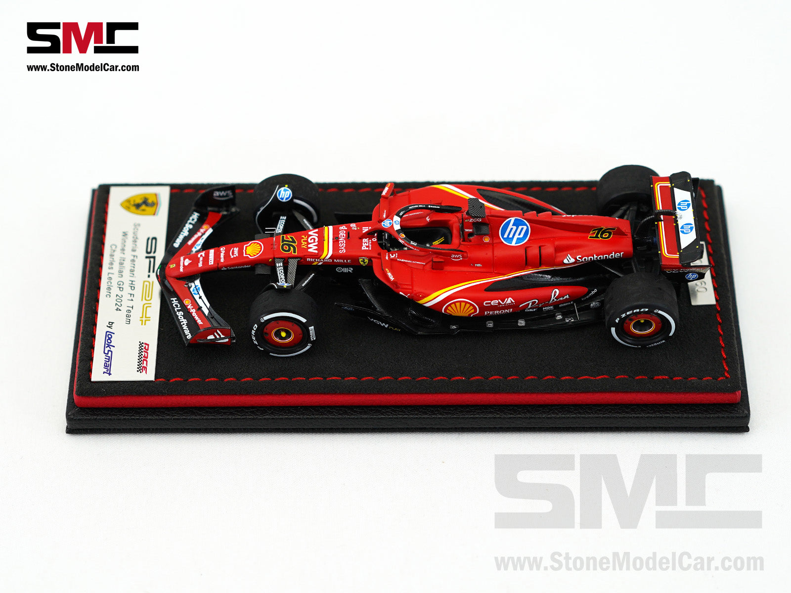 Ferrari F1 SF-24 #16 Charles Leclerc Winner Italy GP 2024