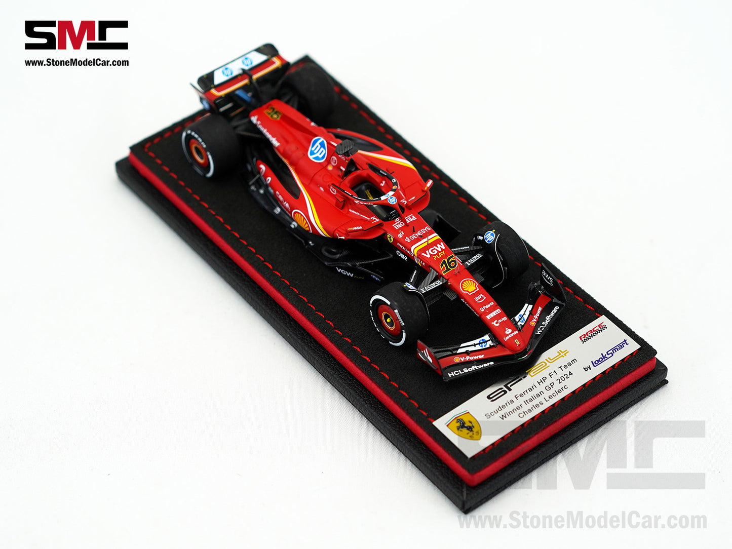 Ferrari F1 SF-24 #16 Charles Leclerc Winner Italy GP 2024 Looksmart 1:43 Special Edition