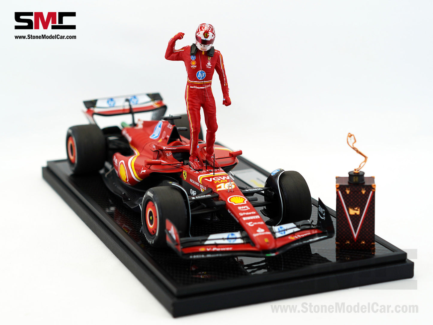 Ferrari F1 SF-24 #16 Charles Leclerc Winner Monaco GP 2024 BBR 1:18 Special Edition