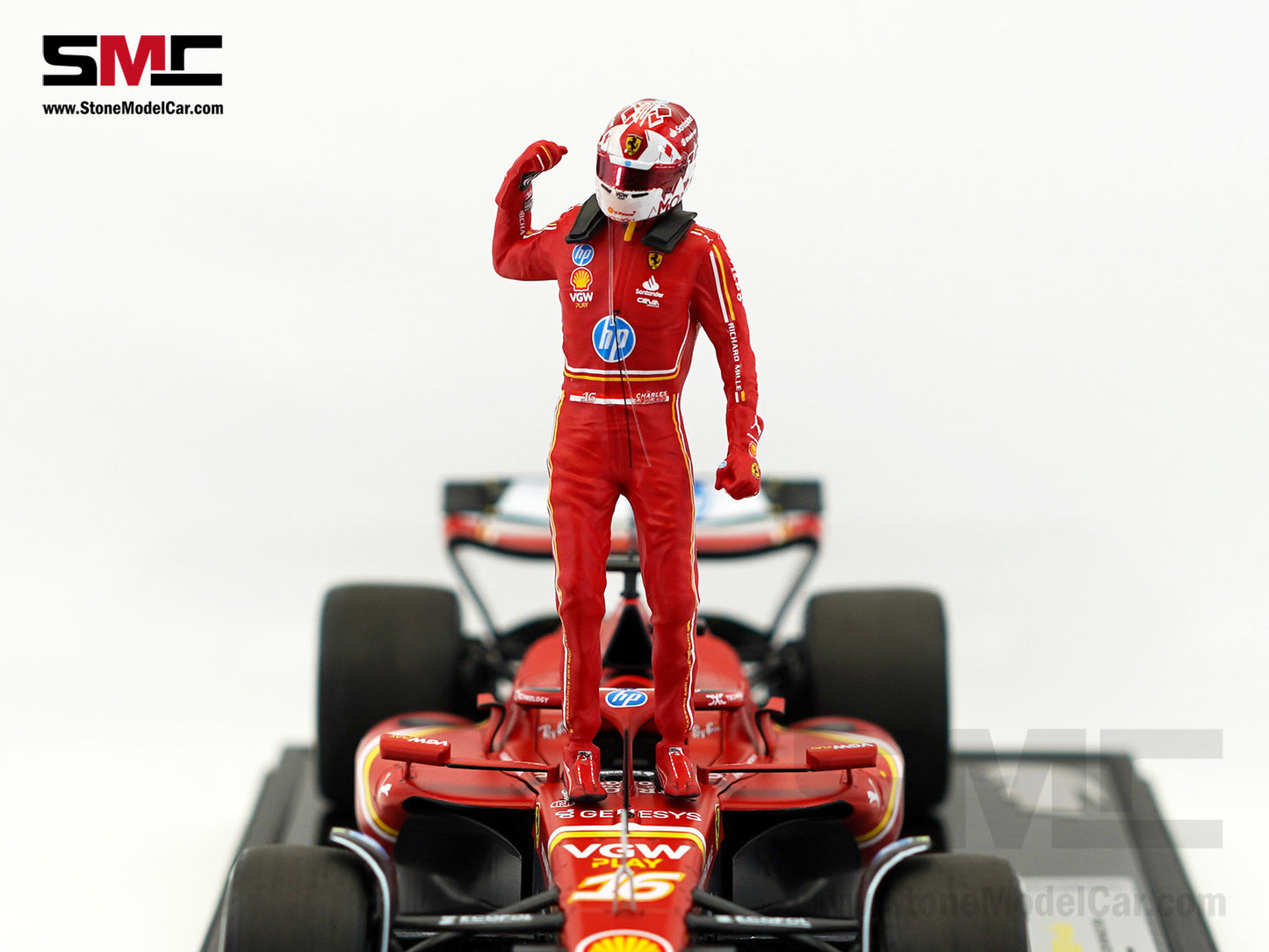 Ferrari F1 SF-24 #16 Charles Leclerc Winner Monaco GP 2024 BBR 1:18 Special Edition