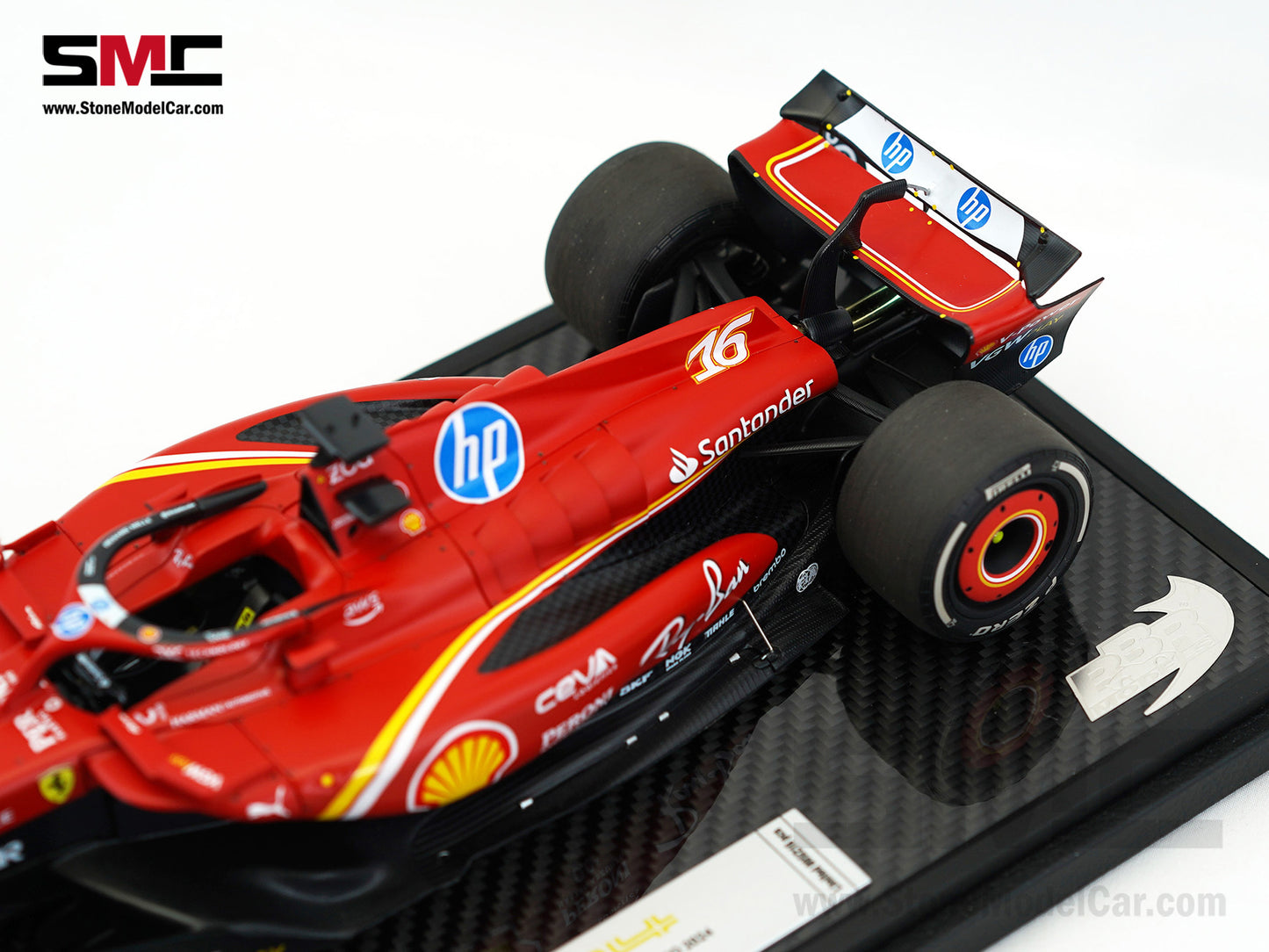Ferrari F1 SF-24 #16 Charles Leclerc Winner Monaco GP 2024 BBR 1:18 Special Edition