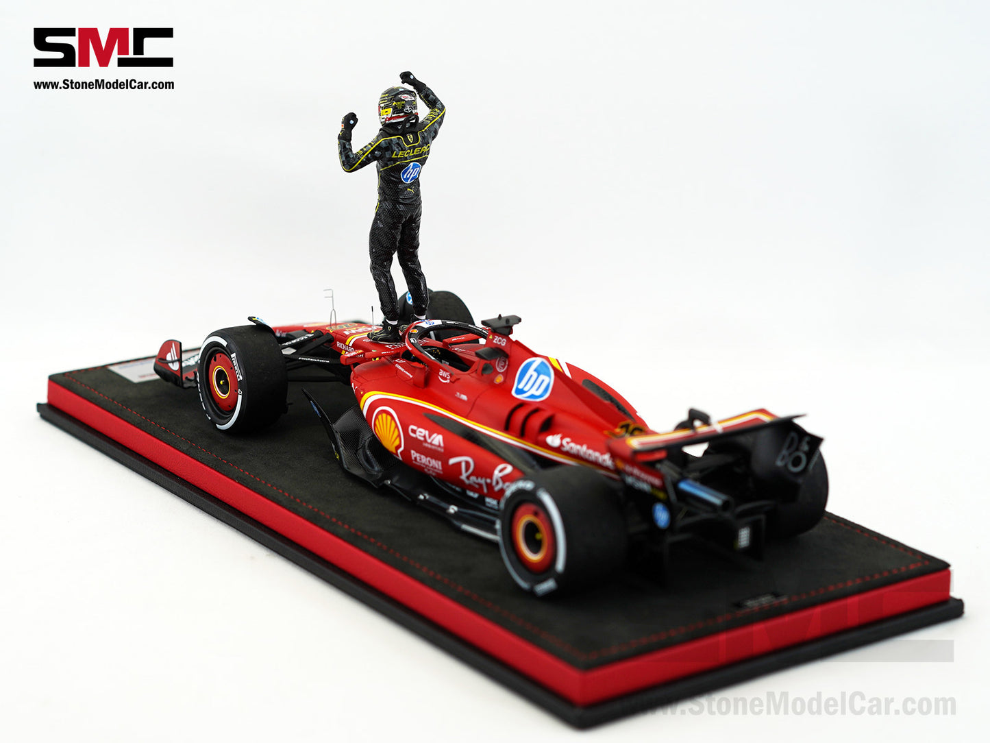Ferrari F1 SF-24 #16 Charles Leclerc Winner Italy GP 2024 Looksmart 1:18 Special Edition