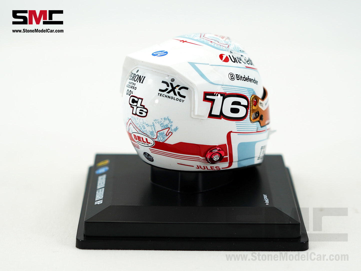 Ferrari HP F1 SF-25 #16 Charles Leclerc Monaco GP 2025 Looksmart 1:5 BELL Helmet