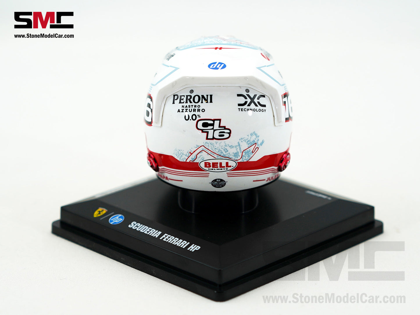 Ferrari HP F1 SF-25 #16 Charles Leclerc Monaco GP 2025 Looksmart 1:5 BELL Helmet