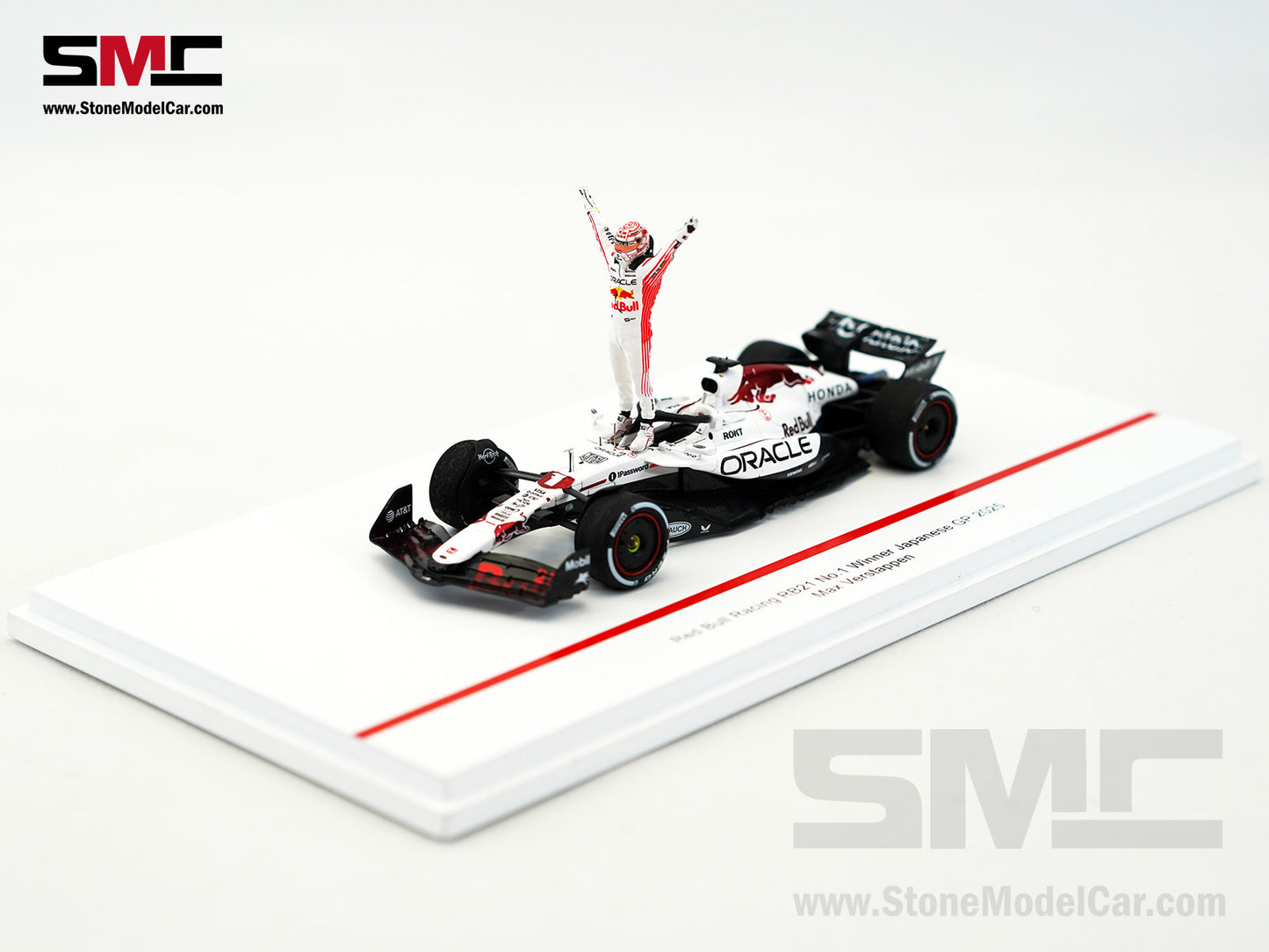 [Pre-Order] Red Bull F1 RB21 #1 Max Verstappen Japanese GP Winner 2025 1:43 Spark Figure Special