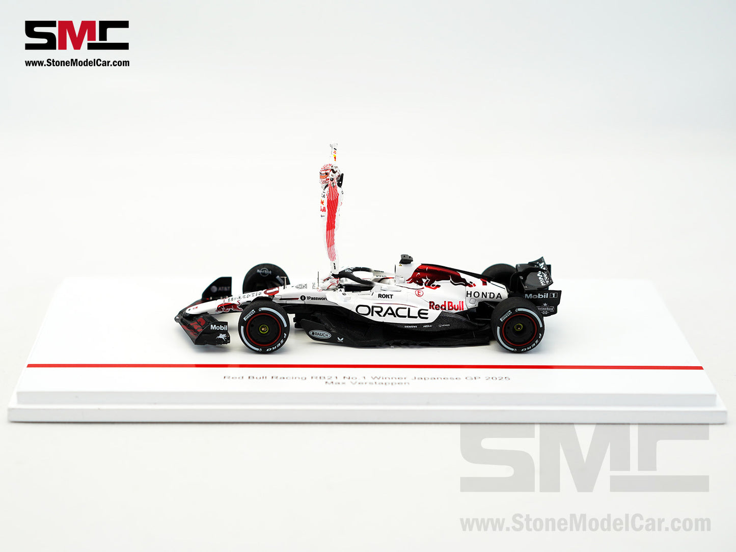[Pre-Order] Red Bull F1 RB21 #1 Max Verstappen Japanese GP Winner 2025 1:43 Spark Figure Special