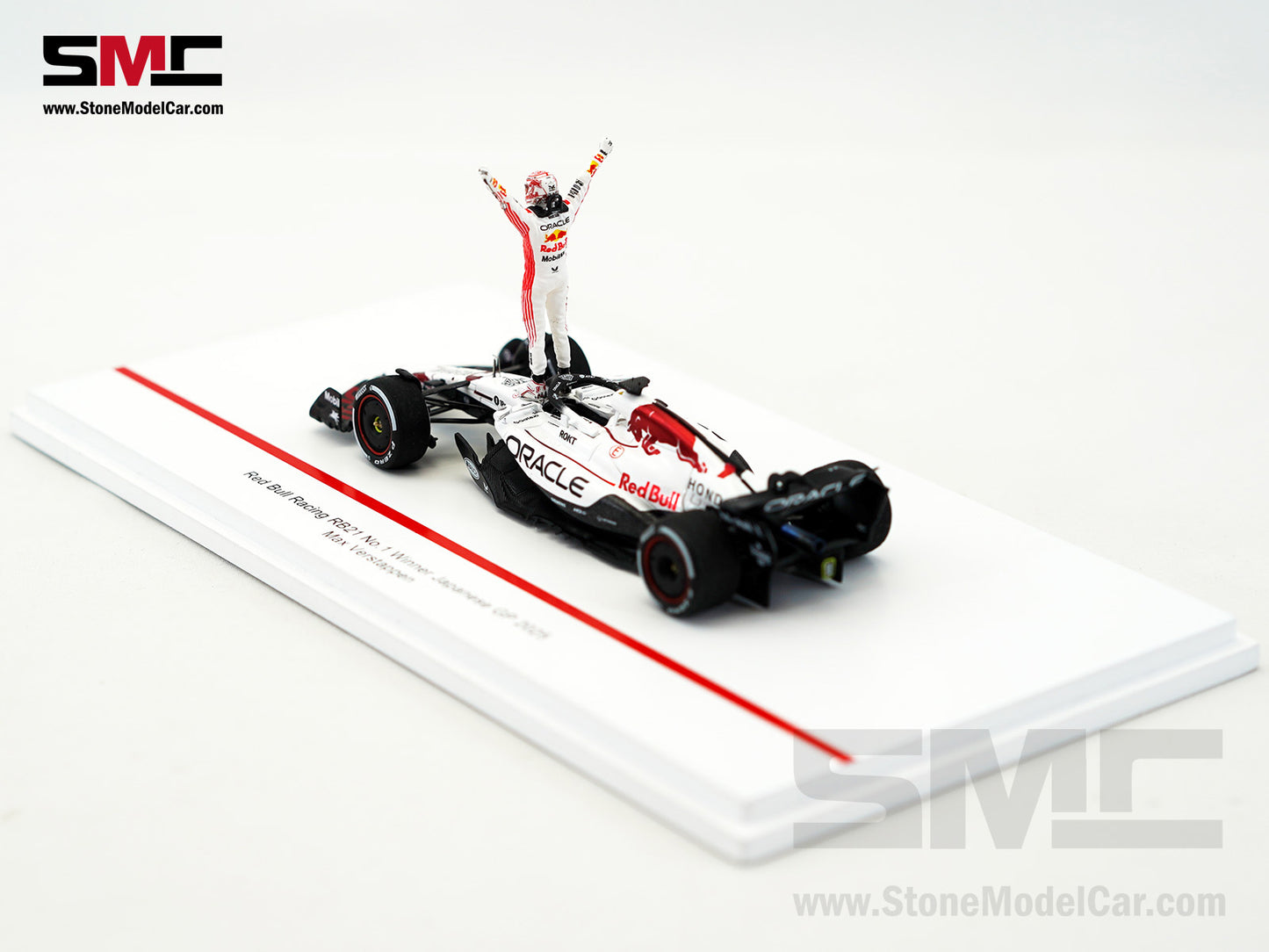 [Pre-Order] Red Bull F1 RB21 #1 Max Verstappen Japanese GP Winner 2025 1:43 Spark Figure Special