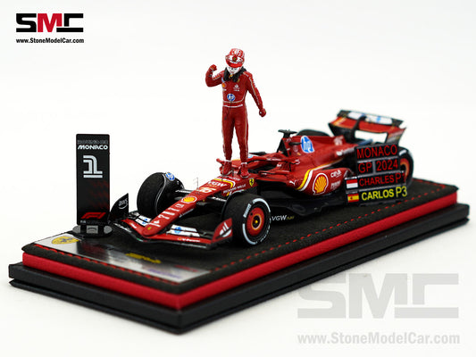[Pre-Order] Ferrari F1 SF-24 #16 Charles Leclerc Winner Monaco GP 2024 Looksmart 1:43 Special Edition
