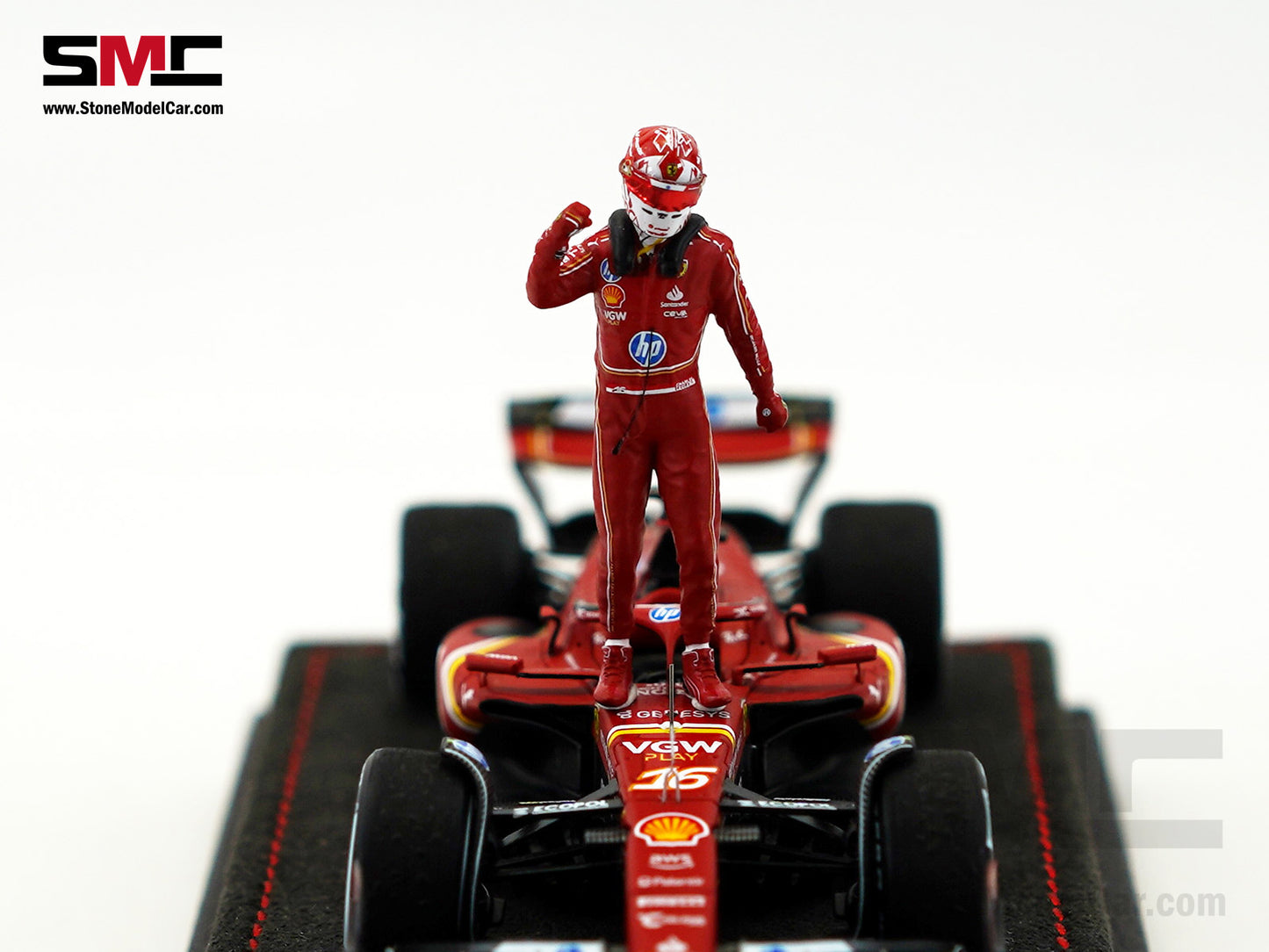 [Pre-Order] Ferrari F1 SF-24 #16 Charles Leclerc Winner Monaco GP 2024 Looksmart 1:43 Special Edition