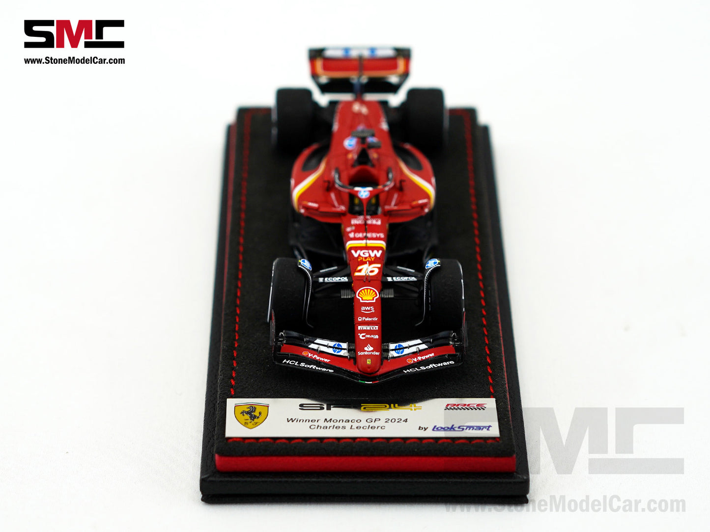 [Pre-Order] Ferrari F1 SF-24 #16 Charles Leclerc Winner Monaco GP 2024 Looksmart 1:43 Special Edition