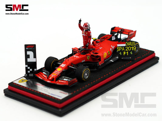 Ferrari F1 SF90 #16 Charles Leclerc Winner Belgium GP 2019 Looksmart 1:43 Special Edition