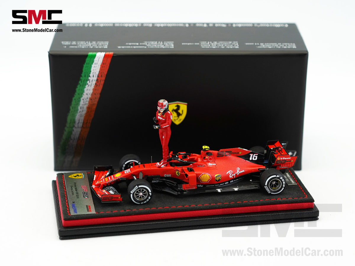 Ferrari F1 SF90 #16 Charles Leclerc Winner Italy Monza GP 2019 Looksmart 1:43 Special Edition