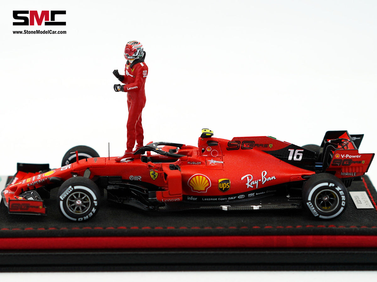 Ferrari F1 SF90 #16 Charles Leclerc Winner Italy Monza GP 2019 Looksmart 1:43 Special Edition