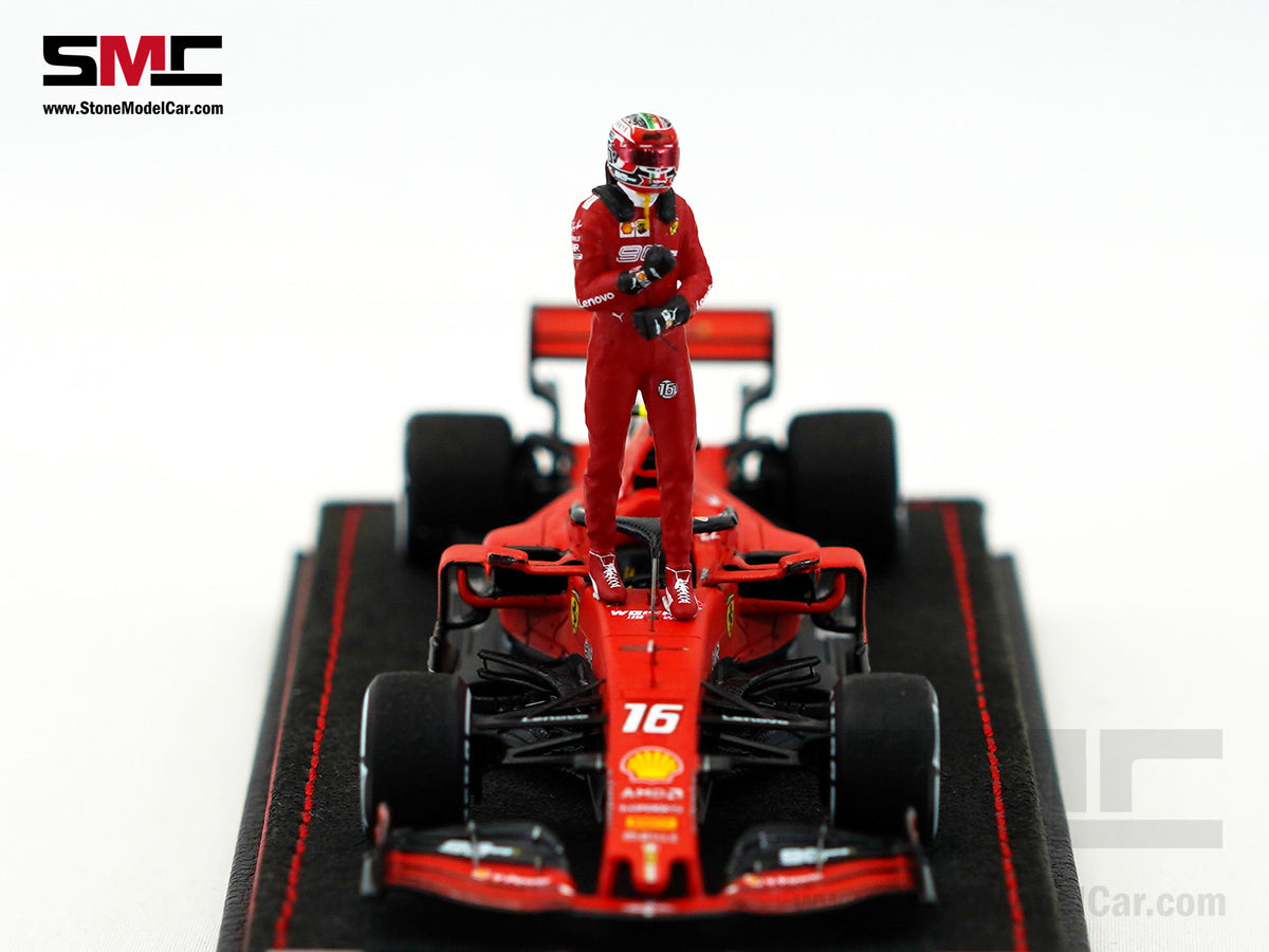 Ferrari F1 SF90 #16 Charles Leclerc Winner Italy Monza GP 2019 Looksmart 1:43 Special Edition