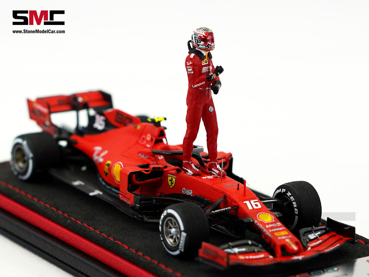 Ferrari F1 SF90 #16 Charles Leclerc Winner Italy Monza GP 2019 Looksmart 1:43 Special Edition