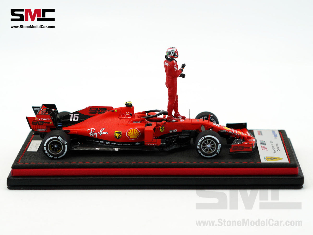 Ferrari F1 SF90 #16 Charles Leclerc Winner Italy Monza GP 2019 Looksmart 1:43 Special Edition