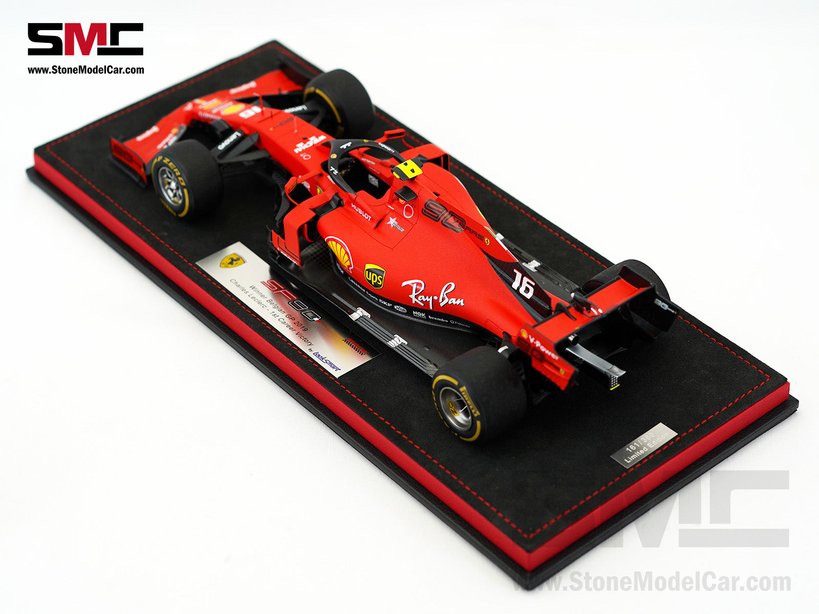 Ferrari F1 SF90 #16 Charles Leclerc Winner Belgium GP 2019