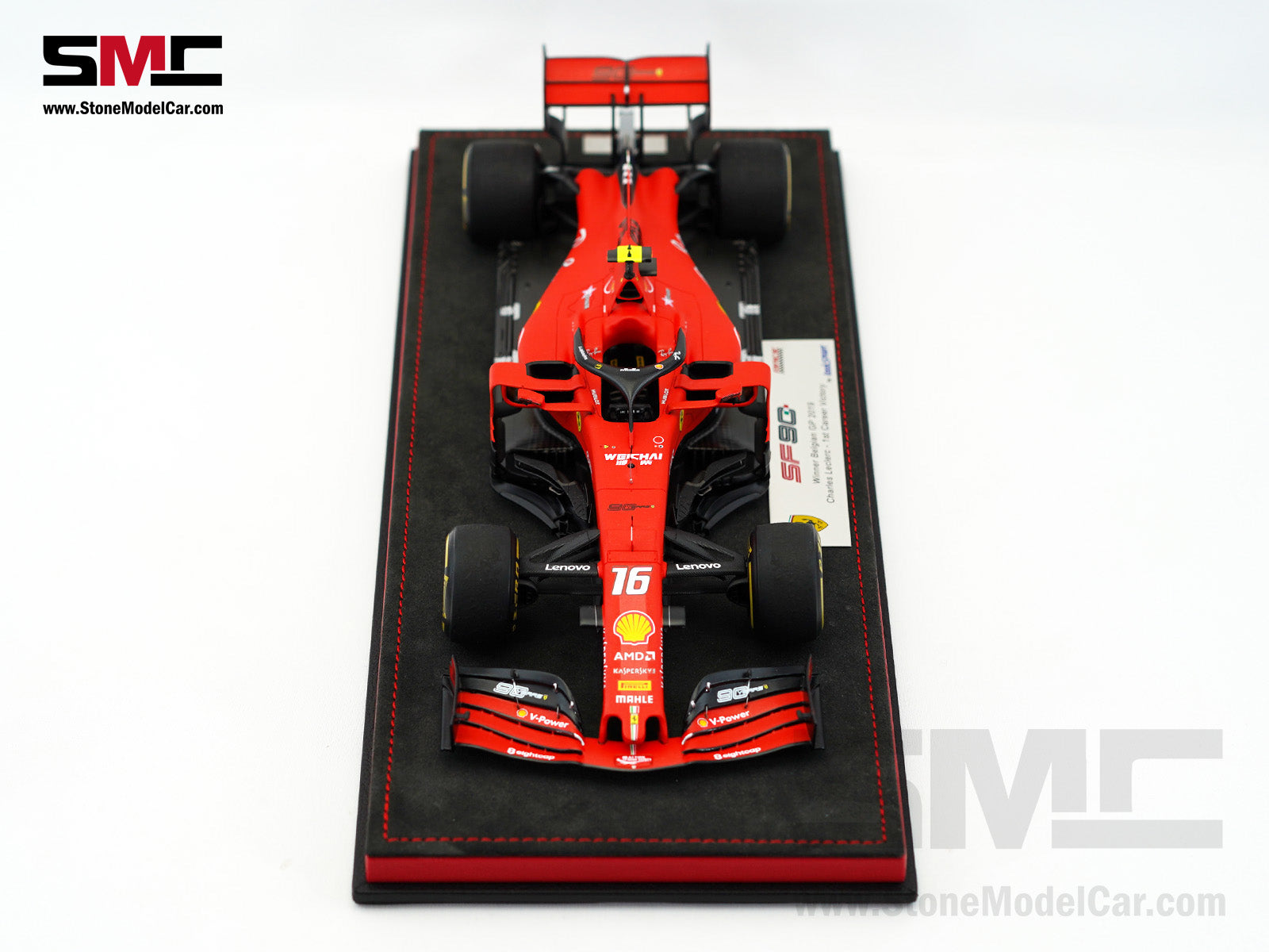 Ferrari F1 SF90 #16 Charles Leclerc Winner Belgium GP 2019