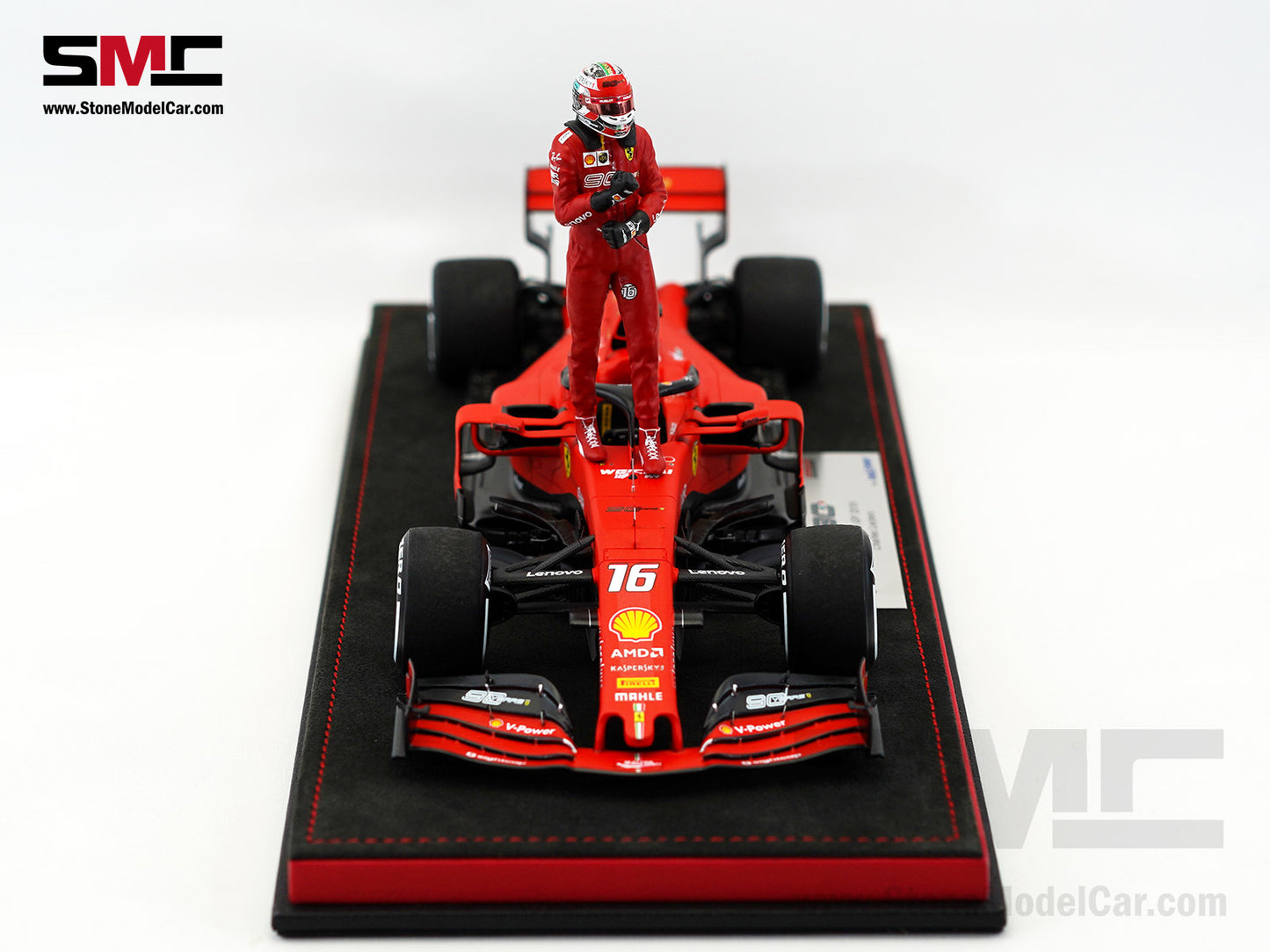 Ferrari F1 SF90 #16 Charles Leclerc Winner Italy Monza GP 2019 Looksmart 1:18 Special Edition