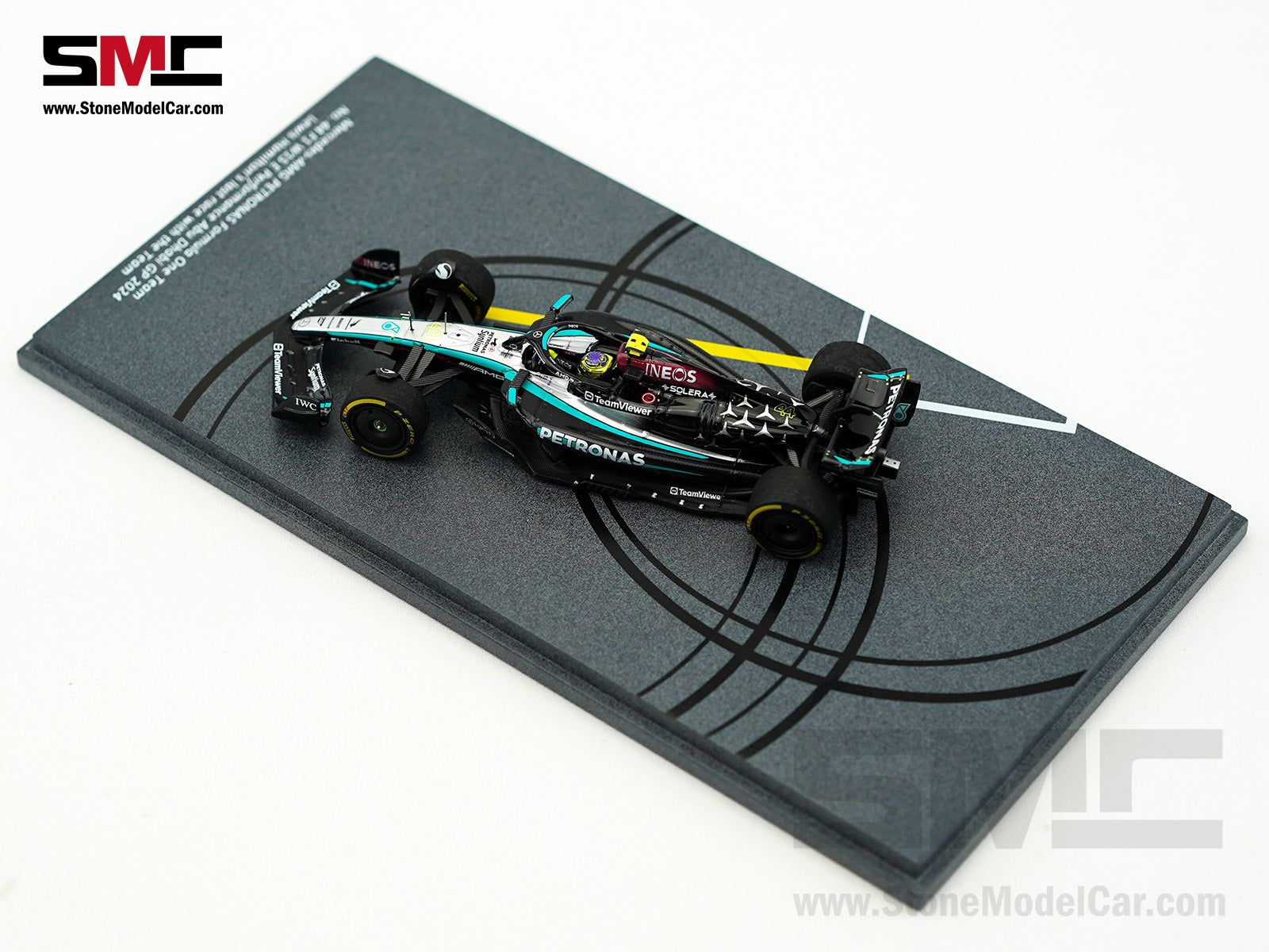 Mercedes F1 W15 #44 7x World Champion Lewis Hamilton Abu Dhabi GP