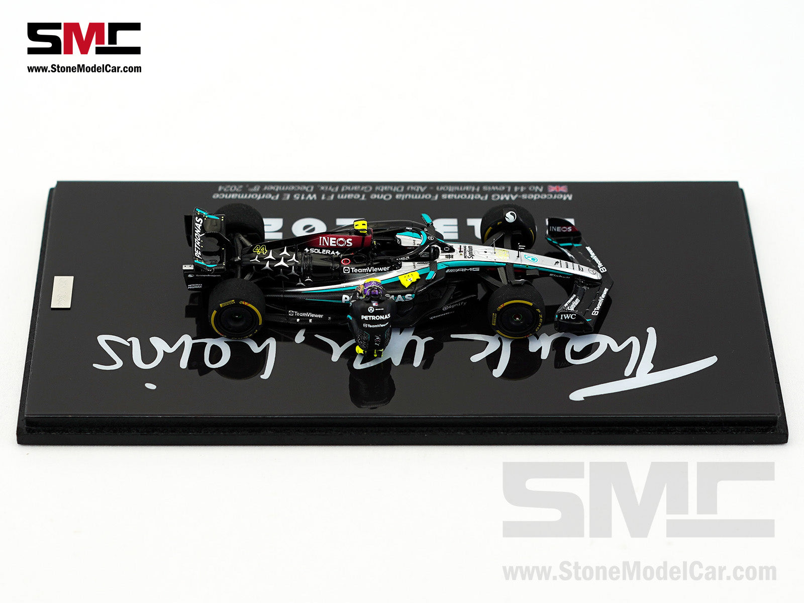 Mercedes F1 W15 #44 7x World Champion Lewis Hamilton Abu Dhabi GP