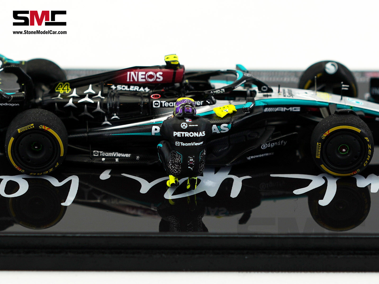 Mercedes F1 W15 #44 7x World Champion Lewis Hamilton Abu Dhabi GP