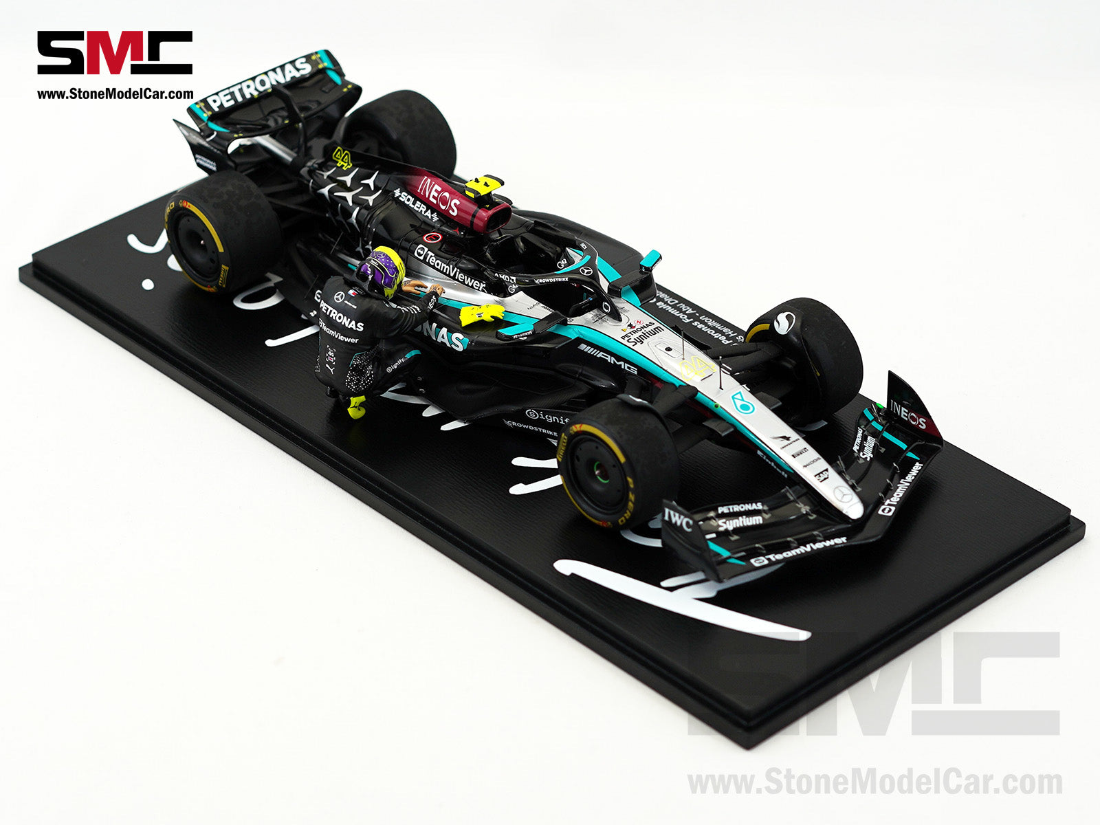 Mercedes F1 W15 #44 7x World Champion Lewis Hamilton Abu Dhabi GP