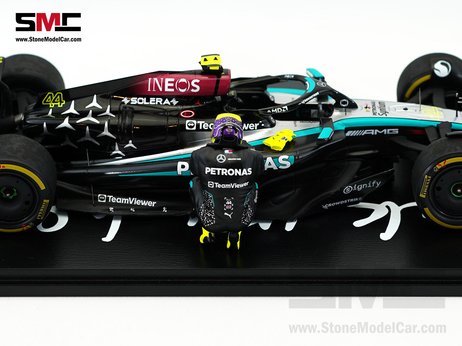 Mercedes F1 W15 #44 7x World Champion Lewis Hamilton Abu Dhabi GP
