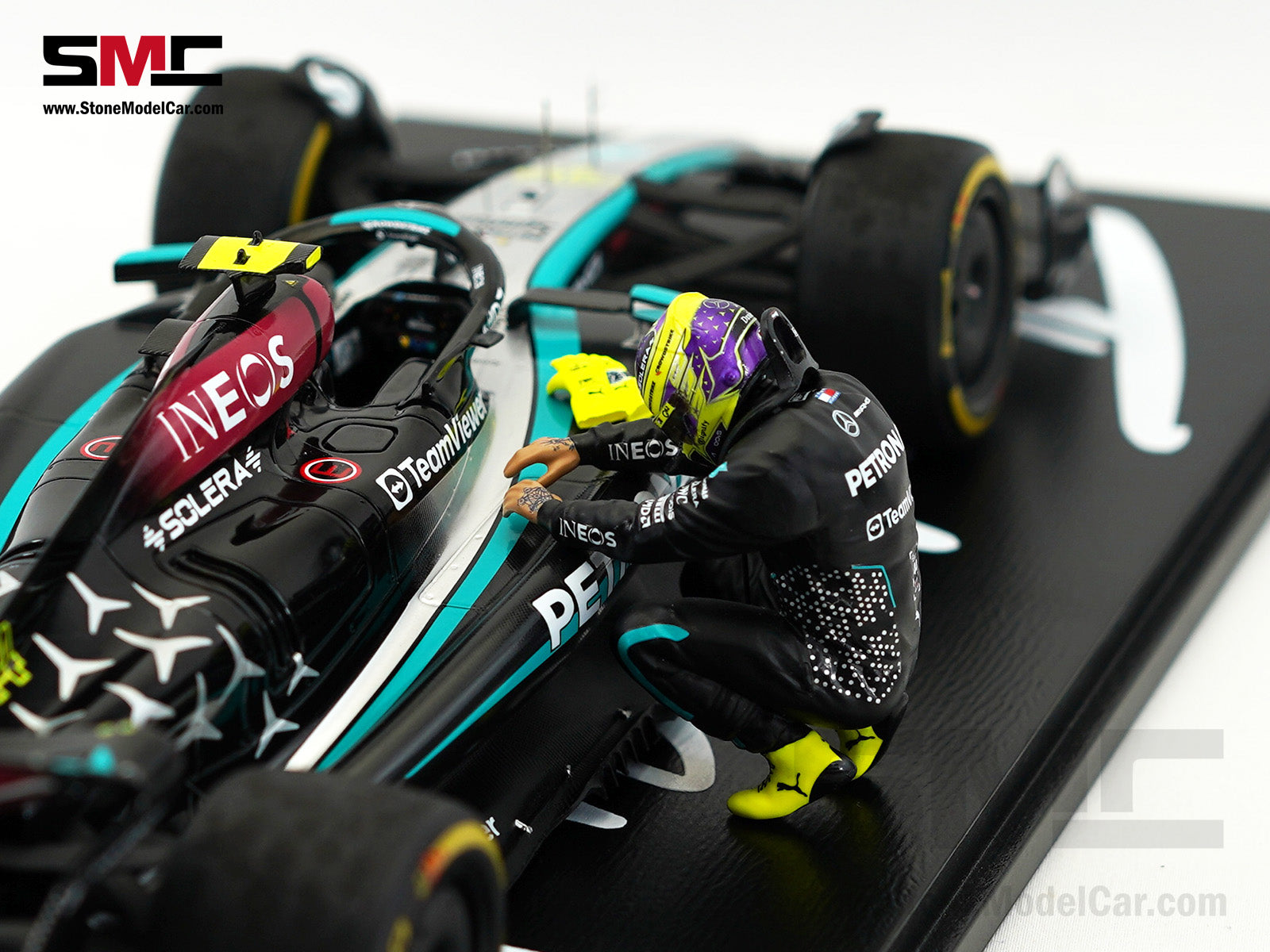 Mercedes F1 W15 #44 7x World Champion Lewis Hamilton Abu Dhabi GP