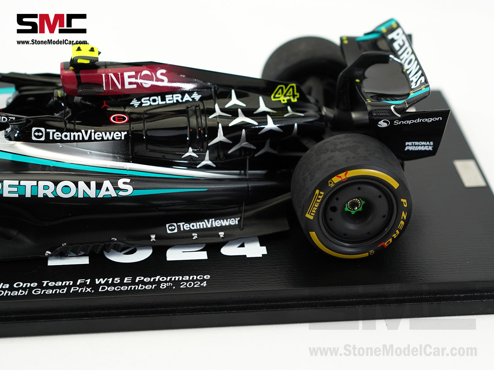 Mercedes F1 W15 #44 7x World Champion Lewis Hamilton Abu Dhabi GP