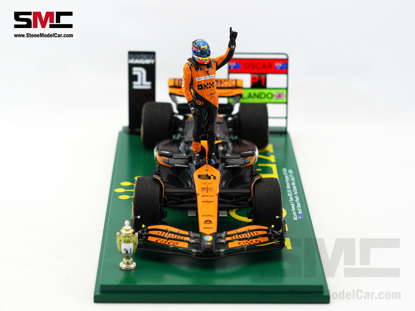 McLaren F1 MCL38 #81 Oscar Piastri Hungary GP Winner 2024 1st