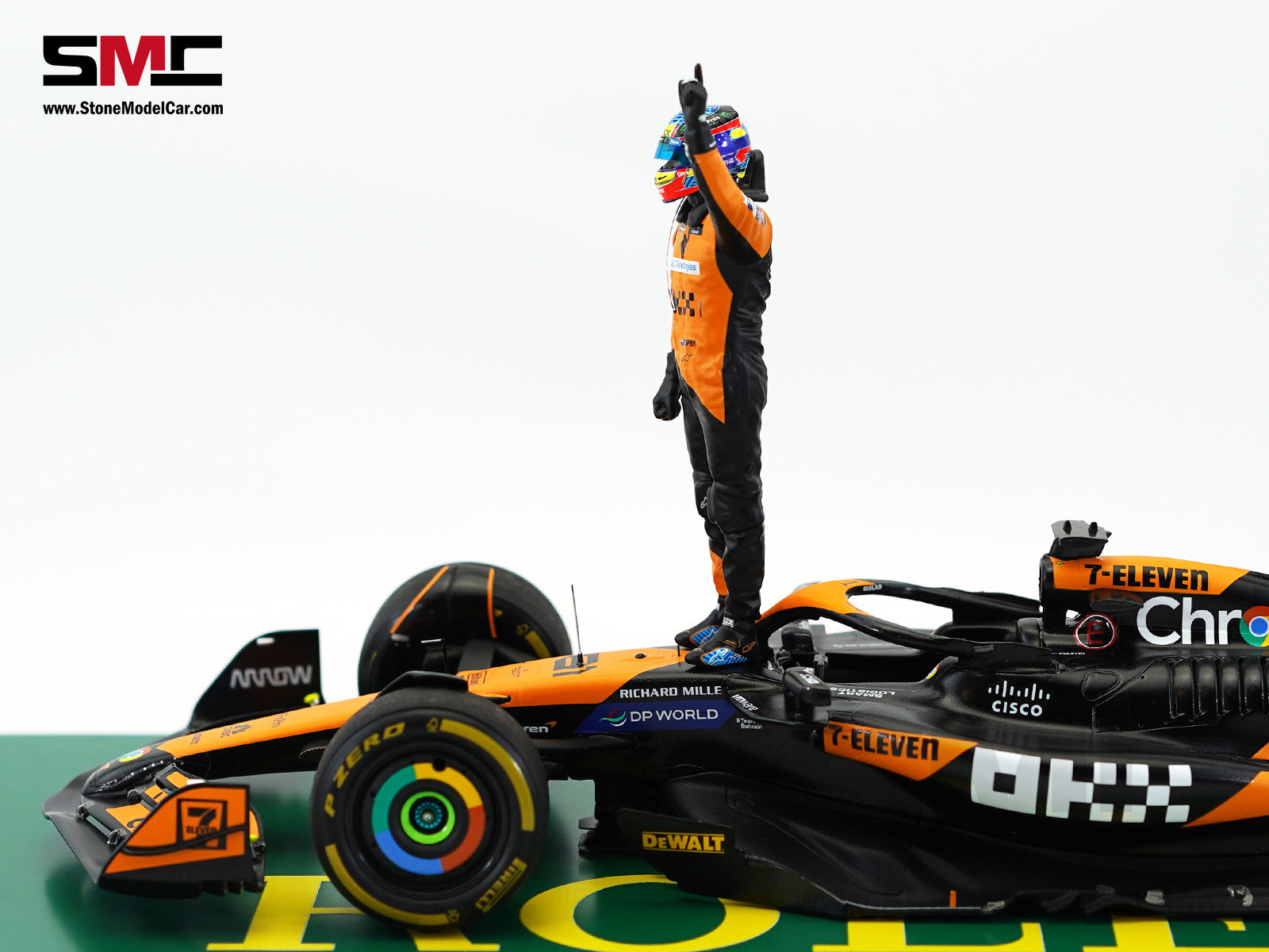 McLaren F1 MCL38 #81 Oscar Piastri Hungary GP Winner 2024 1st