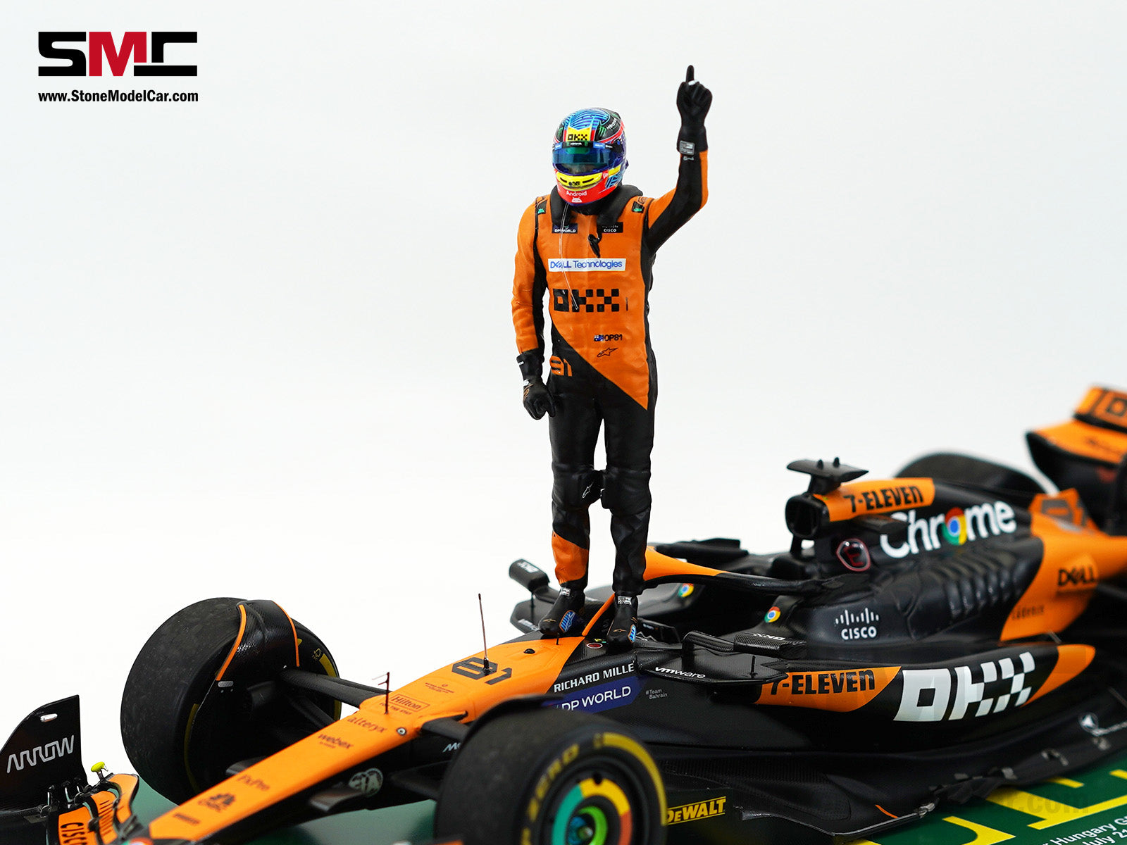 McLaren F1 MCL38 #81 Oscar Piastri Hungary GP Winner 2024 1st
