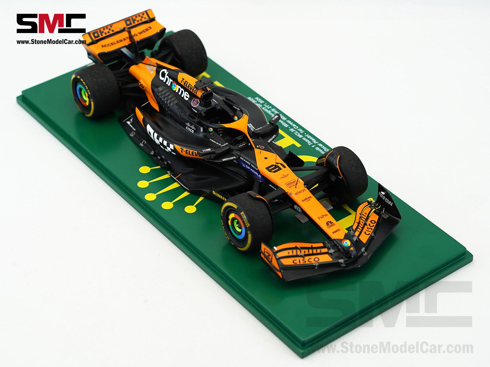 McLaren F1 MCL38 #81 Oscar Piastri Hungary GP Winner 2024 1st