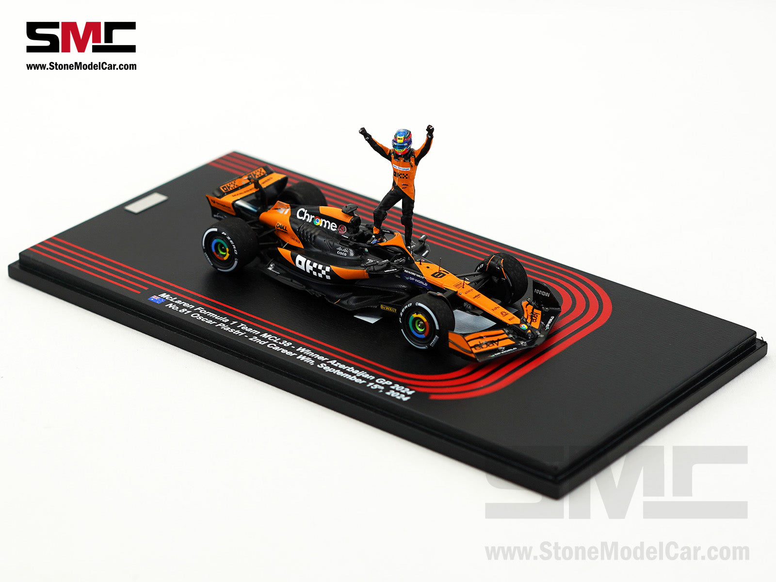 McLaren F1 MCL38 #81 Oscar Piastri Azerbaijan GP Winner 2024 2nd